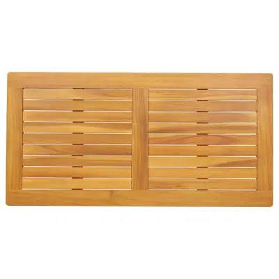 vidaXL Nepremična površina Olje naravno 100 x 50 x 2 cm
