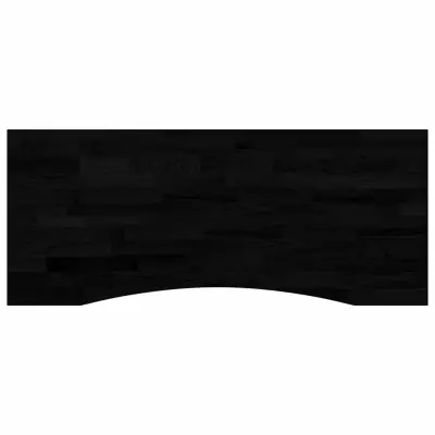 vidaXL Mizna plošča temno rjava 120x60x2,5 cm trdna hrastovina