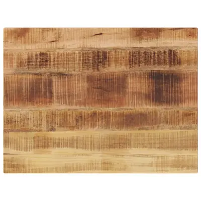 vidaXL Mizna plošča 70x60x3,8 cm pravokotna grob trden mangov les
