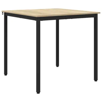vidaXL Jedilne mize 80 x 80 x 75 cm KOVINA