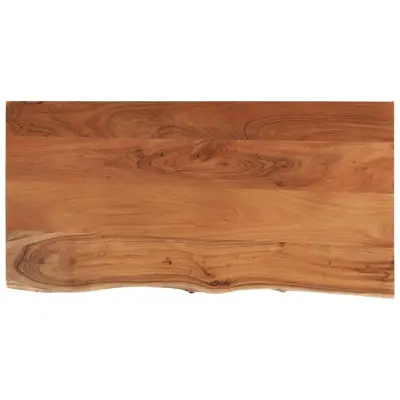 vidaXL Mizna ploš?a 80x40x3,8 cm pravokotna akacija naraven rob