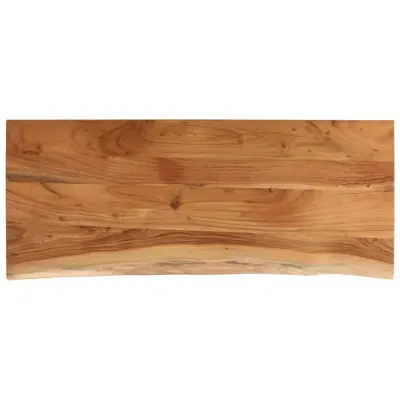 vidaXL Mizna plošča 100x40x3,8 cm pravokotna akacija naraven rob