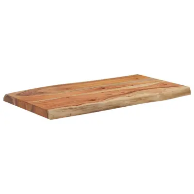 vidaXL Mizna plošča 70x40x2,5 cm pravokotna akacija naraven rob