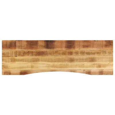vidaXL Mizna plošča ukrivljena 160x50x2,5 cm trden mangov les
