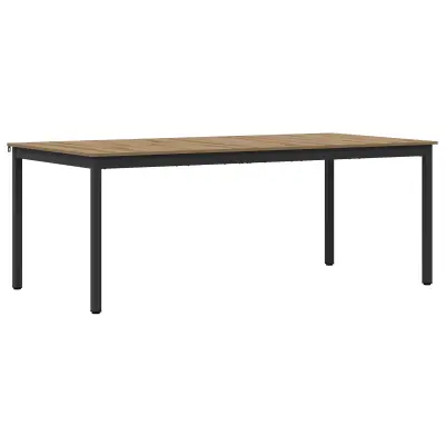 vidaXL Jedilne mize 2 pcs 200 x 100 x 75 cm Konstruiran les