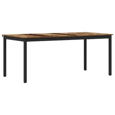vidaXL Jedilne mize 2 pcs 180 x 90 x 75 cm Konstruiran les