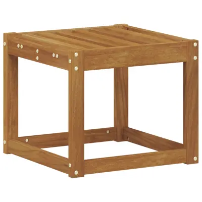 vidaXL Stolček klop Naravna 43 x 43 x 37 cm Masiven les akacije