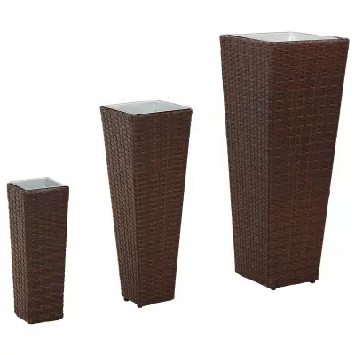vidaXL Zunanj set 3 pcs Kovina