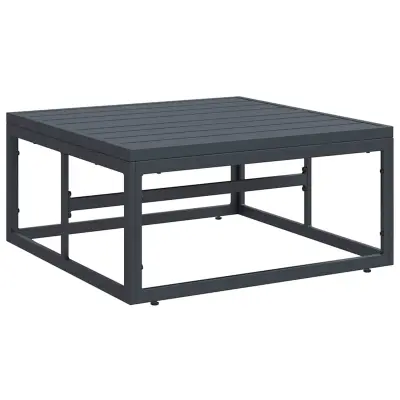 vidaXL Zunanja Pohištvo Antracit 70 x 70,5 x 32 cm Jeklo