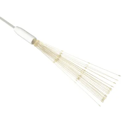 vidaXL Zunanje novoletne lučke toplo bele 20 cm 140 LED