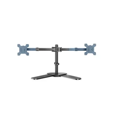 Nastavljiv dvojni monitor nosilec, 360° rotacija, 14-27 inch