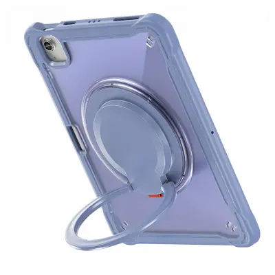 Ovitek za iPad Air 11 M4 2026 s Vogali Bumper proti Udarcem, Sivka