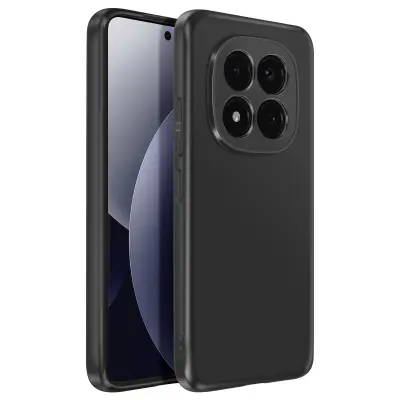 Mayaxess, Silikonski ovitek za Redmi Note 15 Pro 4G odporen na udarce, Črna