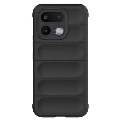 Ovitek za Realme 16 Pro Zaščita proti Udarcem in proti Zdrsu, Črna
