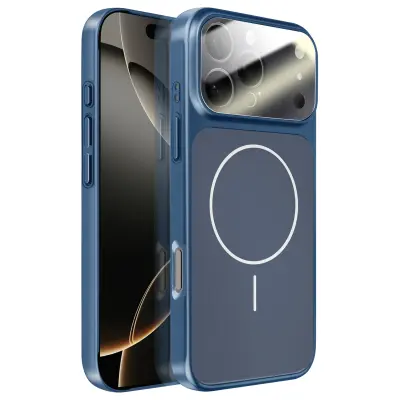 Trd MagSafe ovitek za iPhone 16 Pro Max z zaščito kamere, Nočno modra