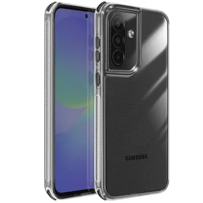 Ojačana dvo-materialana teksturirana nezdrsna zaščita za Galaxy A37, Črna
