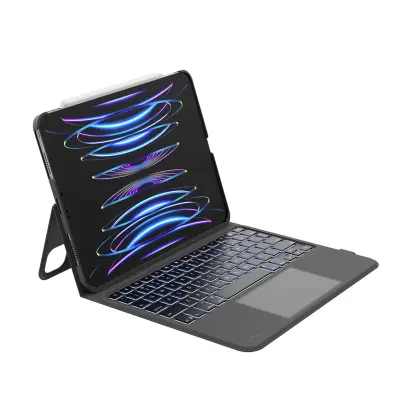 Belkin, AZERTY Bluetooth tipkovnica etui za iPad 10 2022 odporen na udarce, Črna
