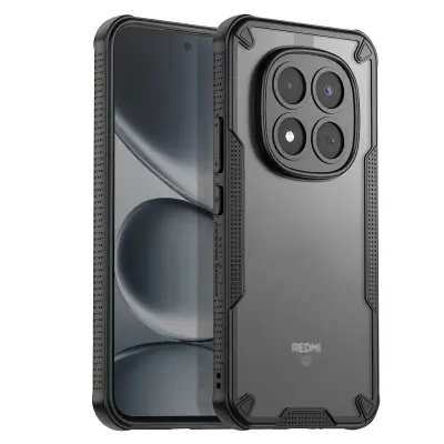 Ojačan ovitek za Redmi Note 15 Pro 5G, model X-Defense Shield, Črna