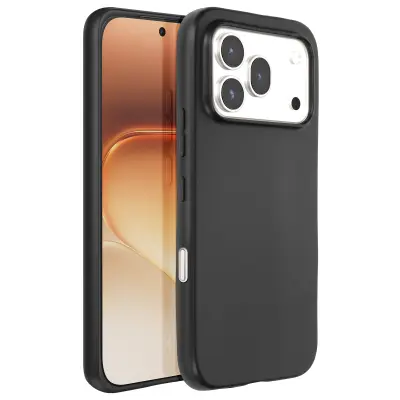 Ovitek za Honor 600 / 600 Pro Mat zaključek iz mehkega silikona, Črna