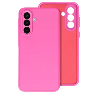 Mehak soft-touch poltrdi nezdrsni silikonski etui za Galaxy A37, Fuksija