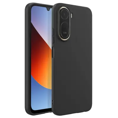 Ovitek za Redmi A7 Pro iz mehkega silikona Protiudarni Oleofoben, Črna