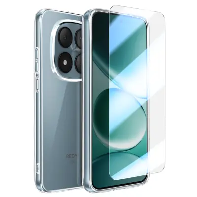 Mayaxess, Ovitek za Redmi Note 15 Pro 5G – zaščita zaslona iz kaljenega stekla, Prozorna