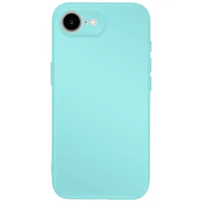Soft-Touch silikonski ovitek Fast Cover za iPhone 17e, Turkizna