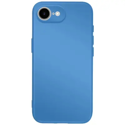 Soft-Touch silikonski ovitek Fast Cover za iPhone 17e, Modra