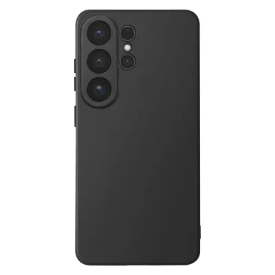 Mehka robustna silikonska zaščita za Galaxy S26 Ultra, Črna