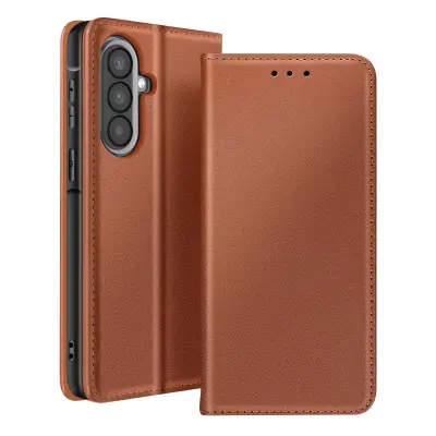 Folio etui za Galaxy A57 z žepki za kartice in funkcijo stojala, Rjava
