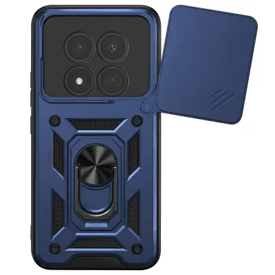 Mayaxess, Prstanasti etui za Redmi Note 15 Pro Plus 5G z drsnim pokrovčkom kamere, Nočno modra