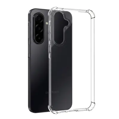 Samsung, Torbica za Galaxy A17 4G / 5G, mehka iz TPU, ojačani vogali, Prozorna