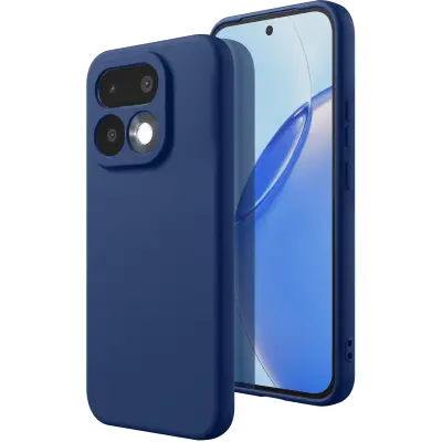 Torbica za Realme 16 Pro, Soft-Touch iz silikona, serija Fast Cover, Nočno modra