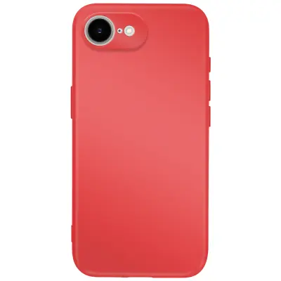 Soft-Touch silikonski ovitek Fast Cover za iPhone 17e, Rdeča