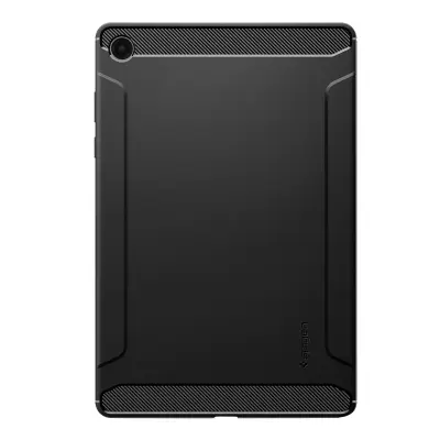 Spigen SGP, Ovitek za Galaxy Tab A11 Plus, efekt karbona, model Rugged Armor, Črna