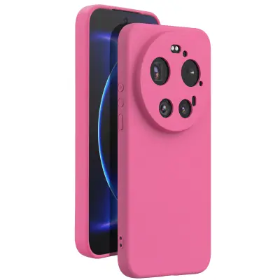 Silikonsko Ohišje Soft-Touch za Xiaomi 17 Ultra Serije Fast Cover, Roza