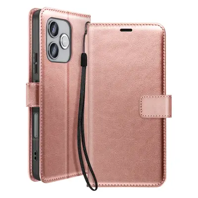 Mayaxess, Denarnica etui Honor 600 Lite z zapestnim trakom in oporo, Šampanjec roza