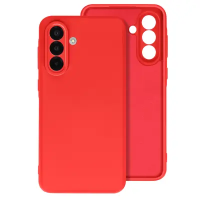 Mehak soft-touch poltrdi nezdrsni silikonski etui za Galaxy A37, Rdeča