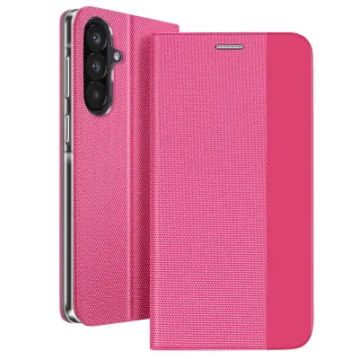 Denarnica etui Galaxy A57 z magnetnim poklopom in oporo, Roza