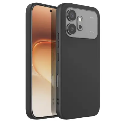 Mayaxess, Silikonski Ovitek za Honor 600 / Honor 600 Pro Tanka in Trpežna Zaščita, Črna