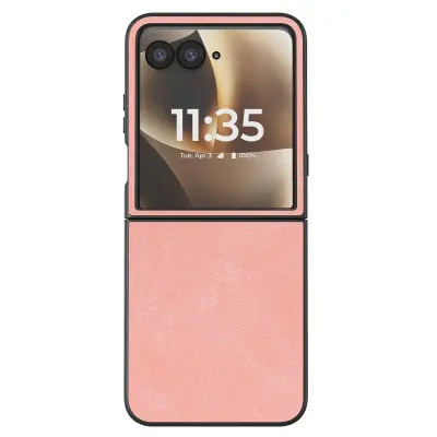 Preklopni Ovitek za Motorola Razr 70 Ultra Zaščita Zložljiva Trda, Roza