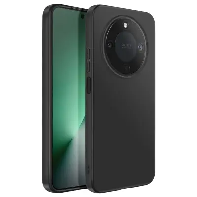 Mayaxess, Silikonski ovitek za Honor Magic 8 Lite odporen na udarce, Črna