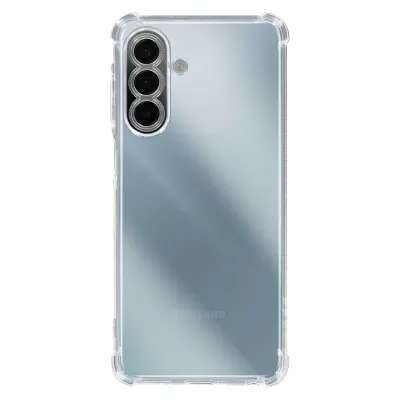 Mayaxess, Silikonski bumper Galaxy A17, tanek, mehak, ojačani vogali, Prozorna
