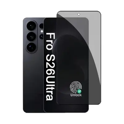 360° Zasebnost Kaljeno Steklo Zaščita Zaslona za Samsung Galaxy S25 Plus