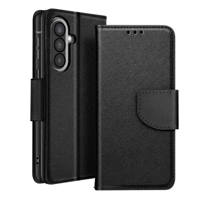 Denarni etui za Galaxy A57 serija Fancy s funkcijo stojala, Črna