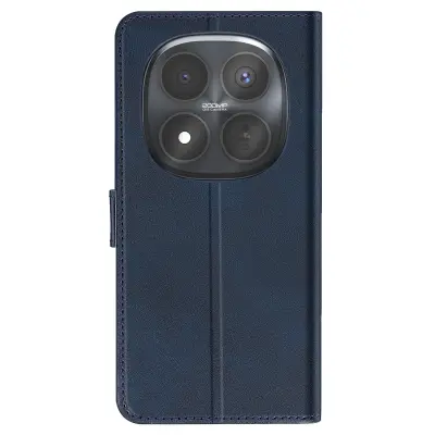Preklopna torbica za Redmi Note 15 Pro Plus 5G s predali, Nočno modra