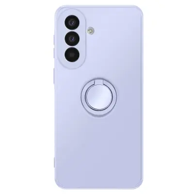 Soft-Touch ovitek za Galaxy A57 z magnetnim podpornim obročem, Vijolična