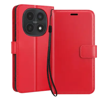 Mayaxess, Denarnica za Redmi Note 15 5G / 4G s trakom in funkcijo stojala, Rdeča