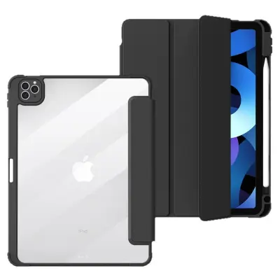 Ohišje iz črnega akrila, odporno na udarce, za iPad 11-palčni (11. generacija)