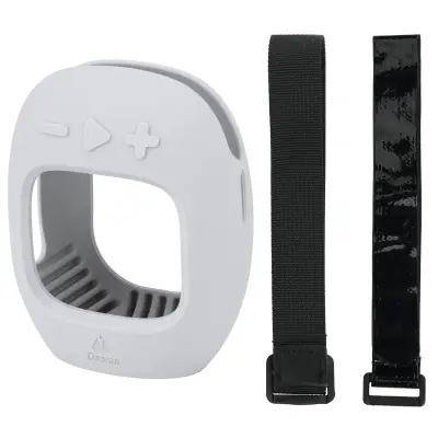 Silikonsko Ohišje Združljivo z JBL CLIP5 Bluetooth Zvočnikom - Zaščitni Pokrov Grey